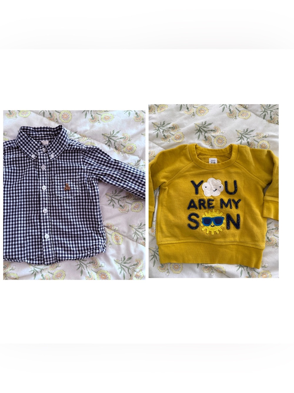 Boy Baby Gap Lot of sweatshirt button down top 12-18 Months Toddler Boy Baby Boy